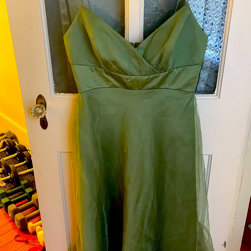 Nice dress, in good condition. It has been worn a couple of times.